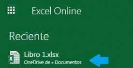Editar documentos en Excel Online
