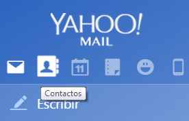 Importar contactos de Yahoo