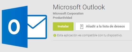 Nueva versión de Microsoft Outlook para Android