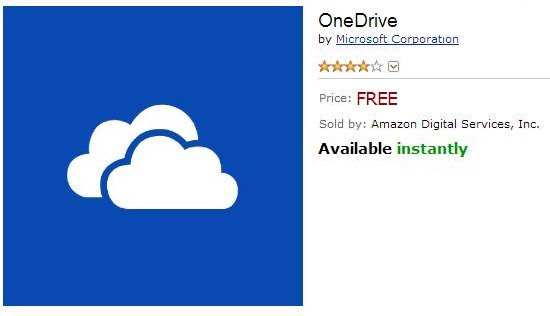OneDrive para Fire Phone