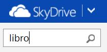 Utilizar el buscador de SkyDrive